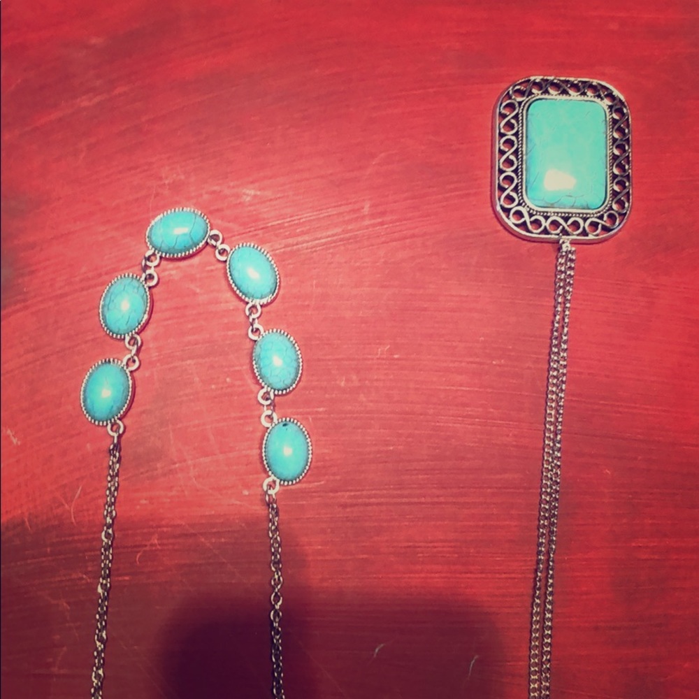Necklaces turquoise